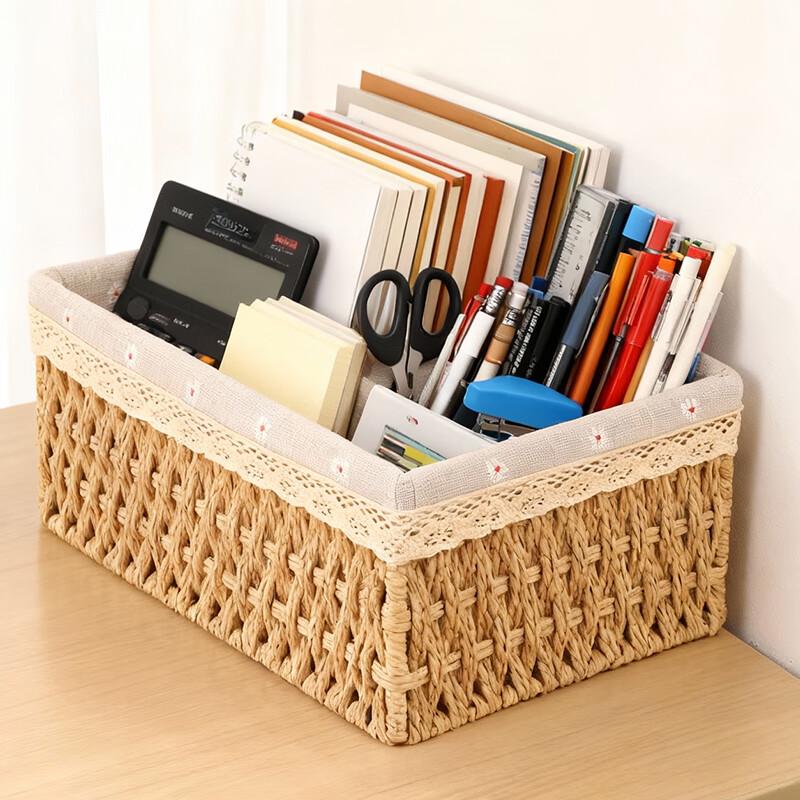 Rattan Woven Storage Basket Set