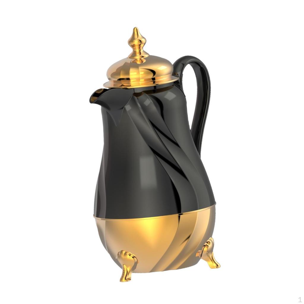 Carafe Insulated Thermal Pot for Home Kitchen Glass Liner Tea Kettle