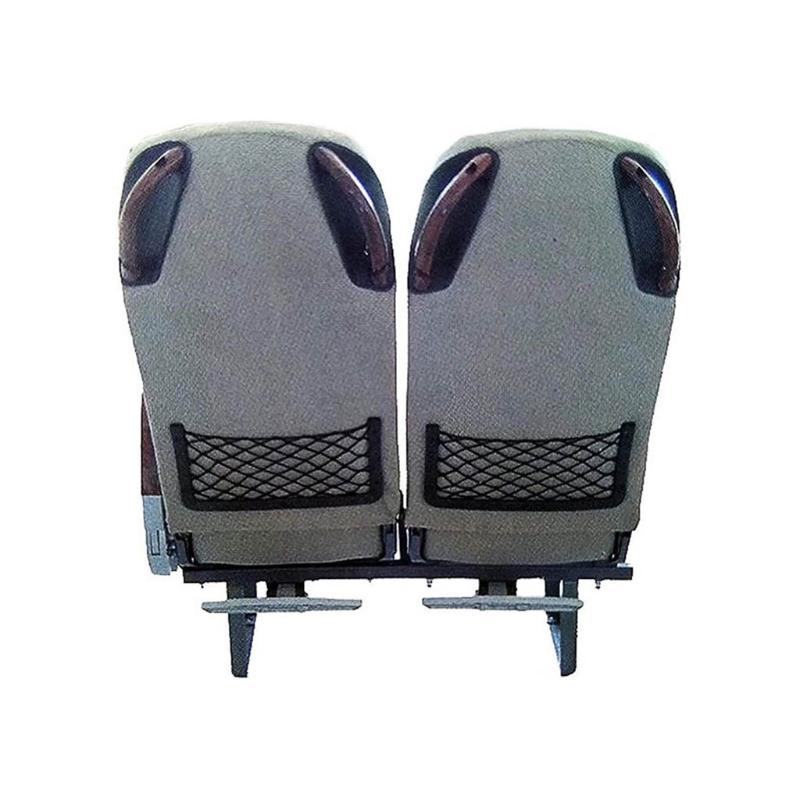 Car Net Bag with Screws for Secure Fit In Auto RV Home Marine Bus for Seat Side Plastic Frame with Stretchable Mesh Net