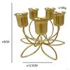 Holder Ornaments Candlestick for Wedding Tea Parties Dining