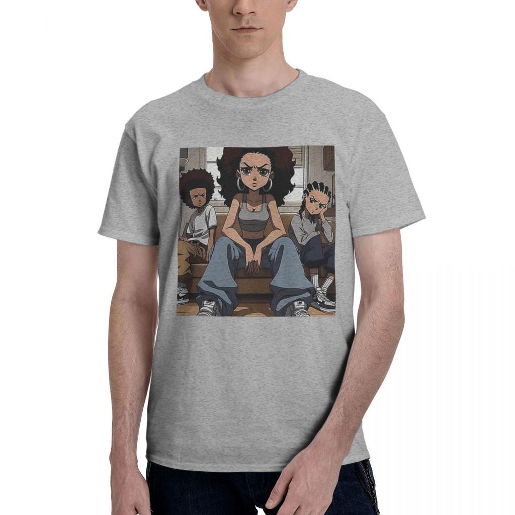 Hip Hop Comicfigur 100% Baumwolle Lässig Atmungsaktiv Bequem Shirt Lustige Herren T-Shirts Herren Oberteile