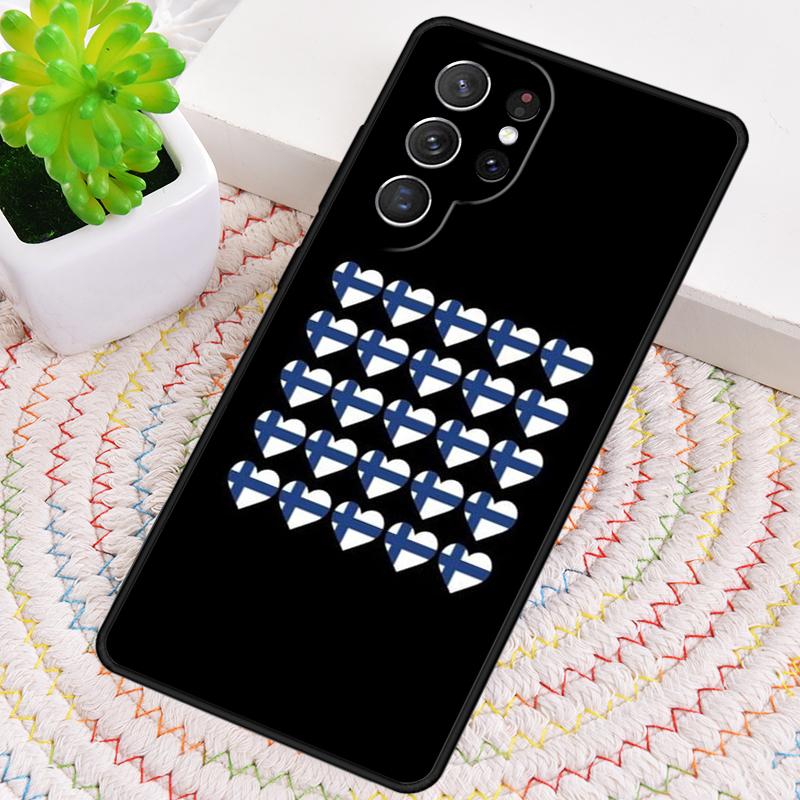 Finland Flag soft Phone Case for Samsung Galaxy note 10 pro S26 Ultra S23 S24 FE S25 S21 S22 PLUS shockproof Cove