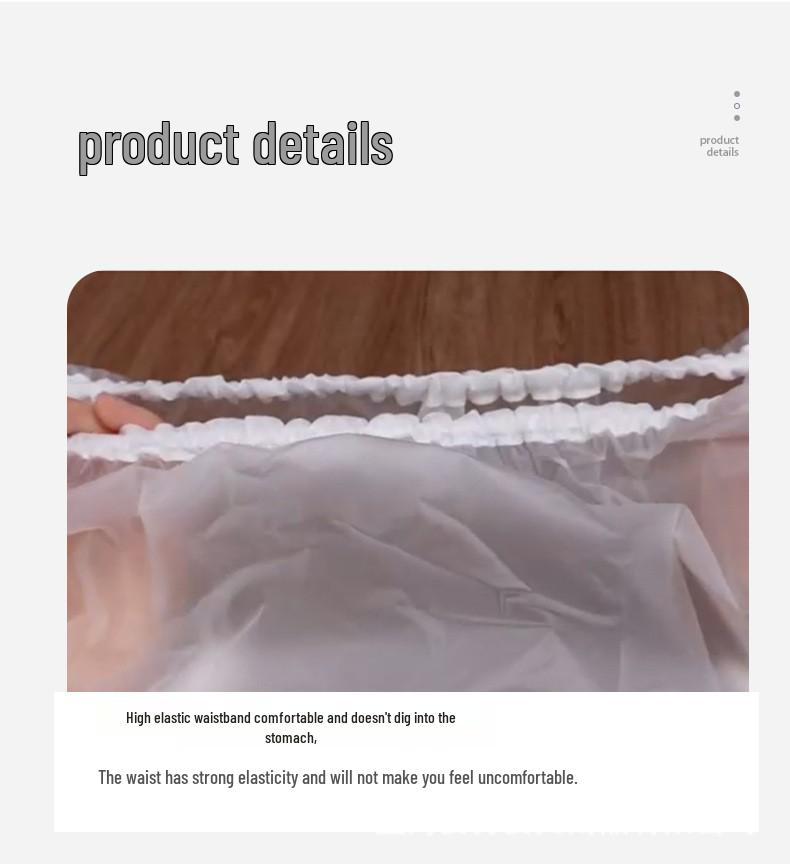 Unisex Reusable TPU Waterproof Incontinence Pants - Leak-proof Plastic Diapers