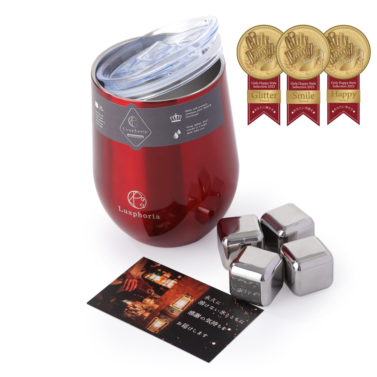 

Телевизионная знаменитость Гран-при кубик льда нержавеющая сталь двухстенная вакуумная конструкция для ГОРЯЧЕГО и размера 360 мл Прозрачное пиво [Пивной кубик] рекомендация,