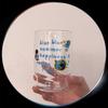Retro Blaues Queer-Glas, Cartoon Einfache Borosilikat-Wasserbecher, Hochtemperatur-Kaffeetasse, Milch-Frühstückstasse