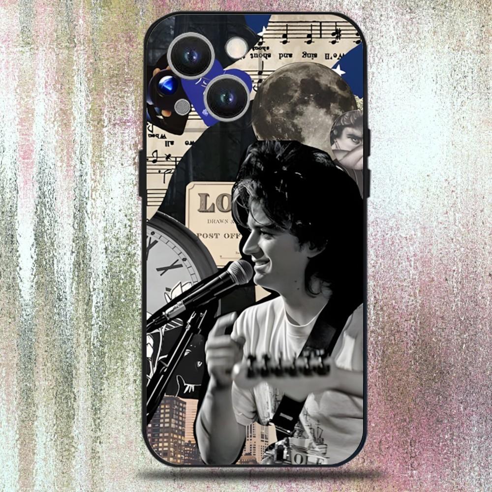 D-Djo Singer Joe K-Keery Phone Case For iPhone 16,15,14,13,12,11 Plus,Pro Max,XS,X,XR,SE,Mini,8,7,Soft Silicone Black Cover