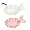 Girlish Room Accessories Fishtail Jewelry Storage Tray Large Capacity Groove Design Pearlescent Makeup Tray 3D Printing Desktop Ornament for Rings
