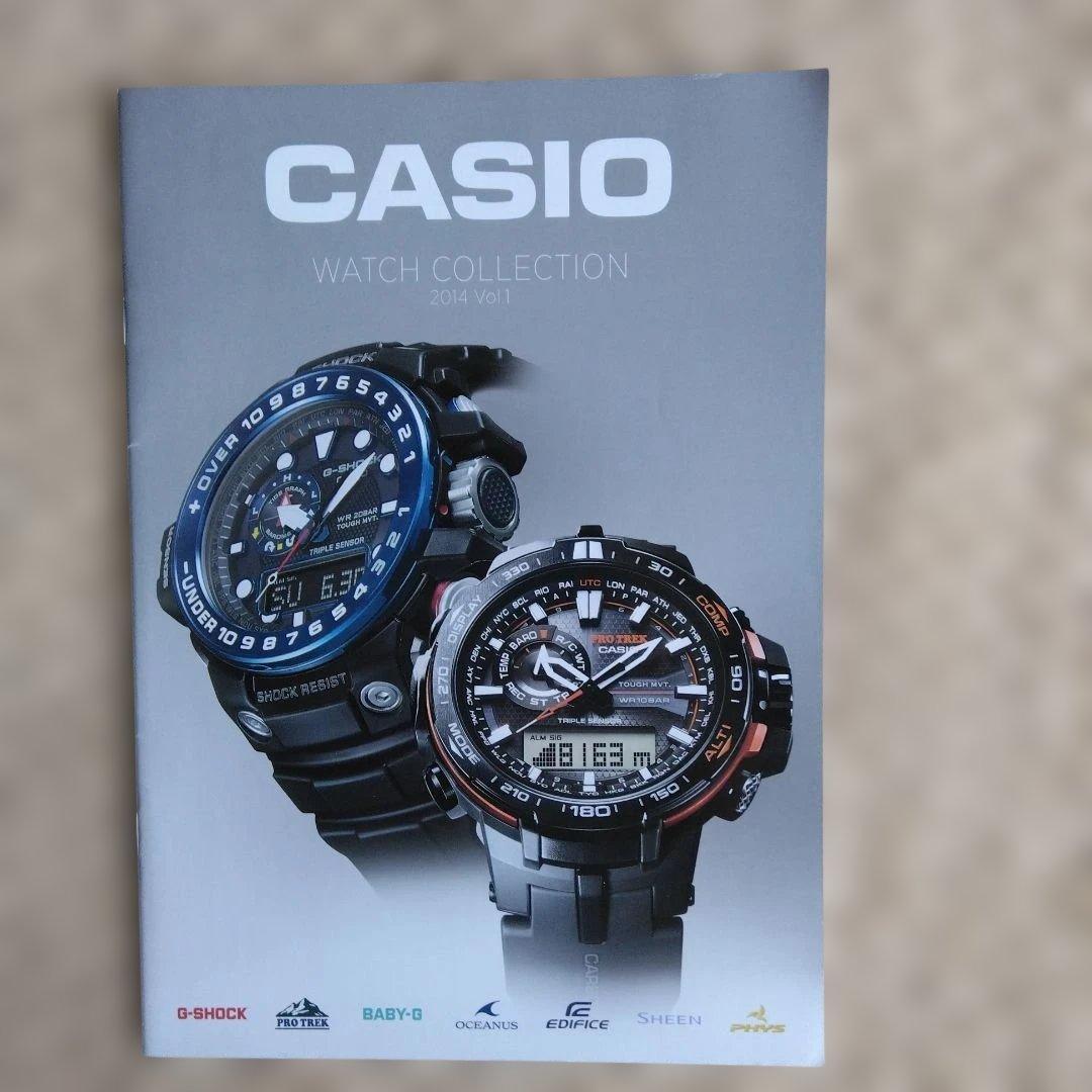 Used CASIO WATCH COLLECTION 2014 Vol.1 Catalog