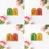 Flower Shape Soft Pottery Clay Polymer Cutter Hollow French Earrings Cut Mold for Earring Jewelry Pendant Making
