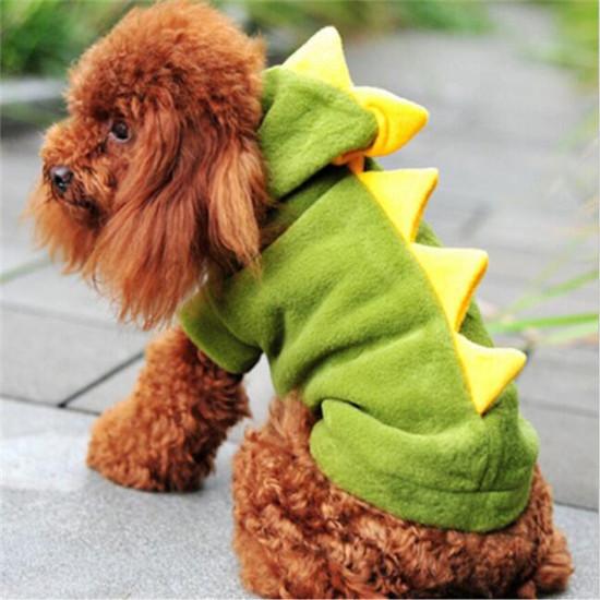 Pet Cat Clothes for Costume Pajamas Party Dressing Up Dog Clothes Coat Hoodies Clothes