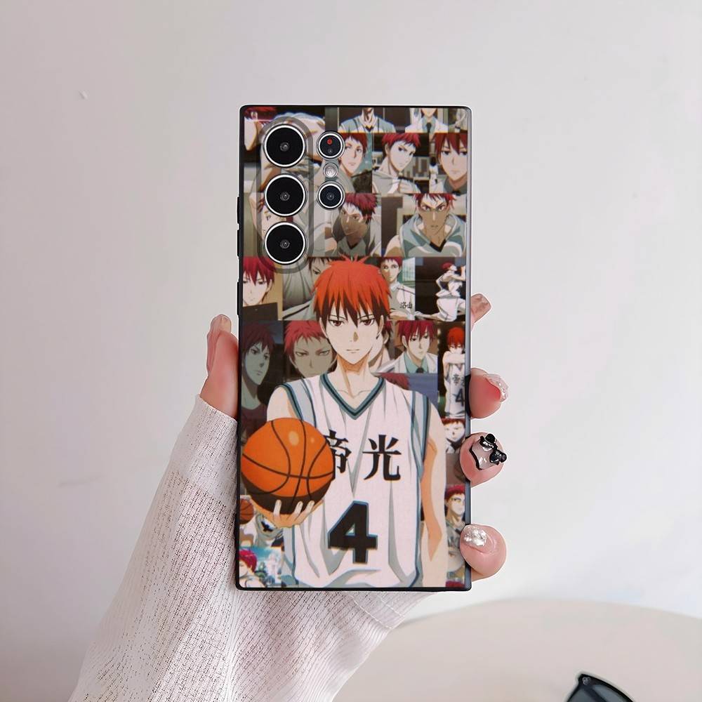 

Anime Kuroko no Basuke Phone Case For Samsung Galaxy S25 S24 S22 S23 Ultra S21 S20 Plus 5G Frosted Non-Slip Full Cover Soft Case samsungS25Plus