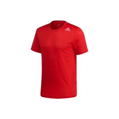 Soccer Training Sports Crew Neck Short Sleeve T-Shirt Men Tops Light-Crimson FM2102