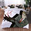 Anime Spy Family Anya Bedding Set Boys Girls Twin Queen Size Duvet Cover Pillowcase Bed Boys Adult Fashion Home Textileextile