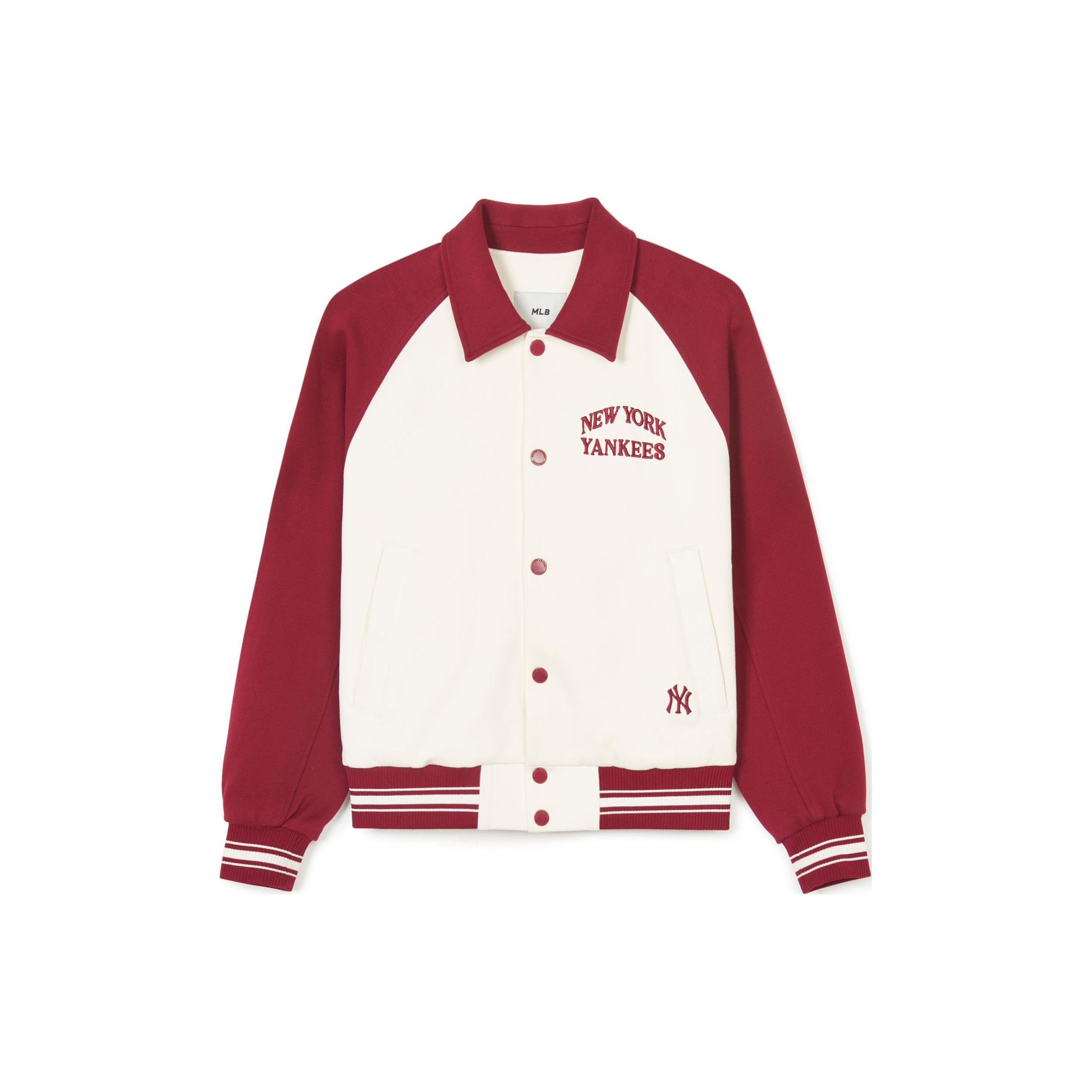 

Новая бейсбольная куртка MLB SS24 New York Yankees Унисекс Бордовый 3AJPV1641-50WIS S