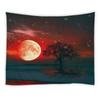 Night Sky Moon Decorative Tapestry Office Living Room Decoration Home Wall Tapestry