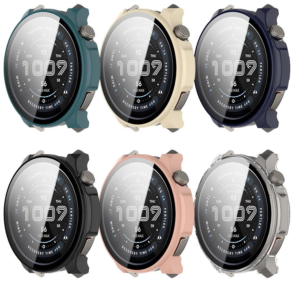 Full Protective Case For Amazfit Balance 2 Screen Protector Case Balance2 Cover Hard PC 2in1 Shell+tempered glass Film Clear NEW