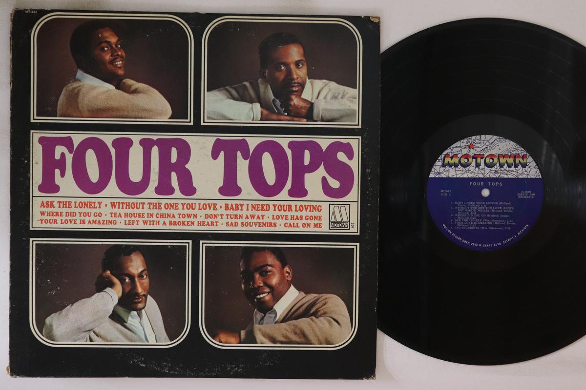 

LP Record FOUR TOPS Four Tops MT622 MOTOWN 1964 US SoulFunk Used