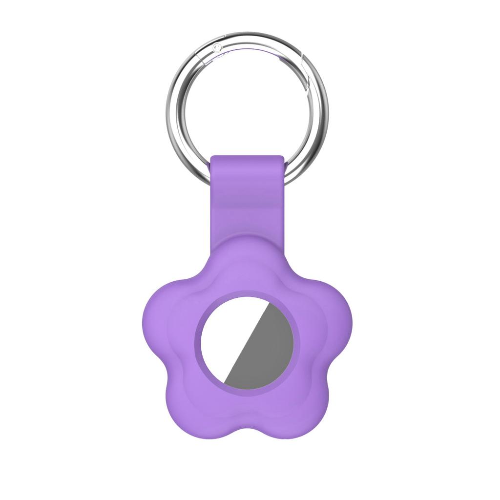 New Silicone AirTag Case with Keychain,Airtag Holder for AirTags Tracker, AirTag Cover Anti-Loss Tracker Accessories