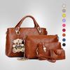 New fashion casual bear mother bag shoulder bag to work commuter messenger bag women's large-capacity handbag women's bag