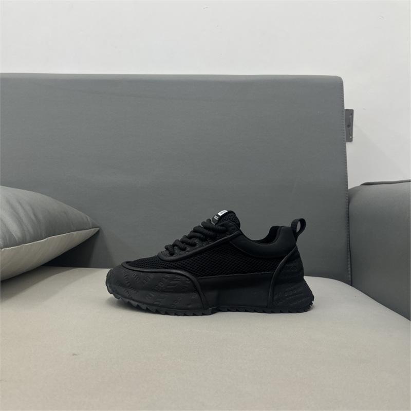 

New thick-soled comfortable color matching sports and leisure board shoes trendy dad shoes ec 43 чорний
