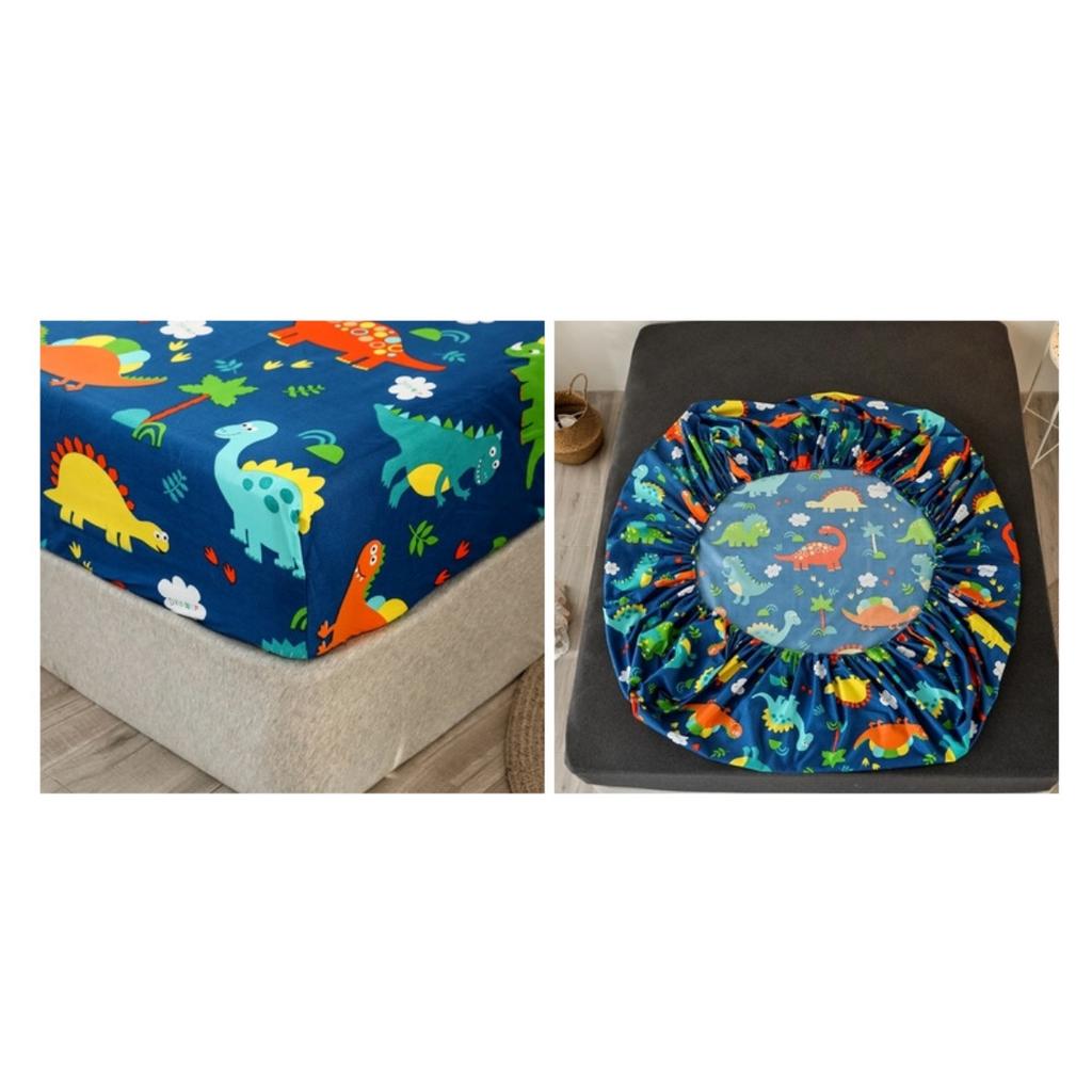 Printed Bedroom Home Hotel Light Beige Soft and Comfortable Bed Sheet