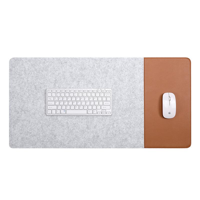 Stain-Resistant Felt Leather Extra Large Esports Gaming & Office Desk Mouse Pad