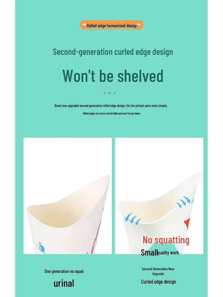 Portable Female Urination Device - Outdoor Standing Urinal Funnel for Emergencies