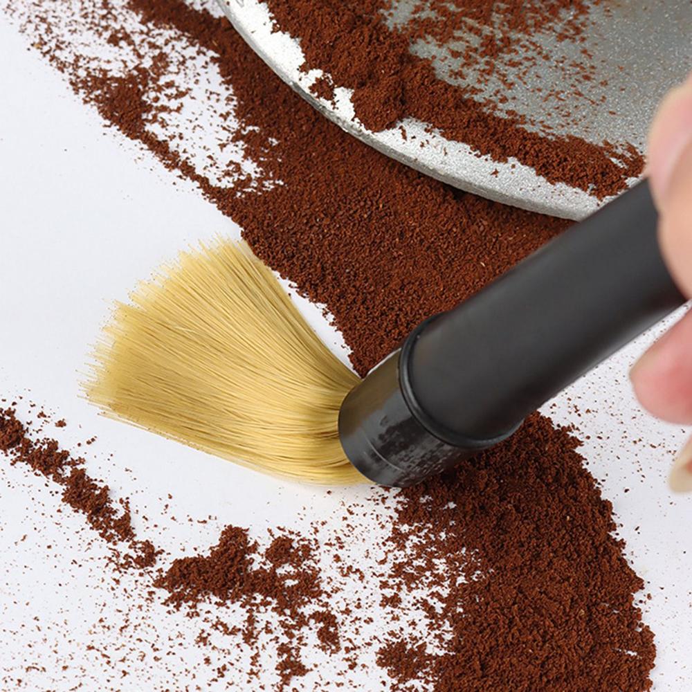 Purpose Double Head Cleaning Tool Coffee Machine Accessories Coffee Grinder Brush Espresso Cleaner