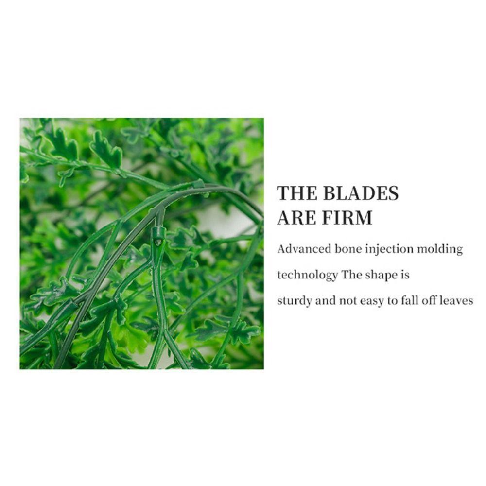 Fern Grass Hanging Vine Plastic Wall Hanging Vine Creative Artificial Greenery Plants Gift