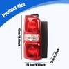 LED Tail Light Replace Parts Rear Tail Light Lamp Assembly Rear Lamp for Peugeot Expert 2016- 2026 Automotive Accessories