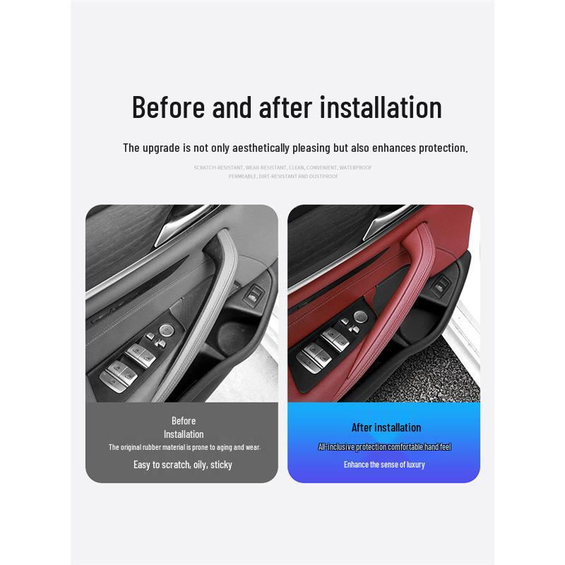 BMW 5 Series 18-23 Interior Door Handle Protective Cover