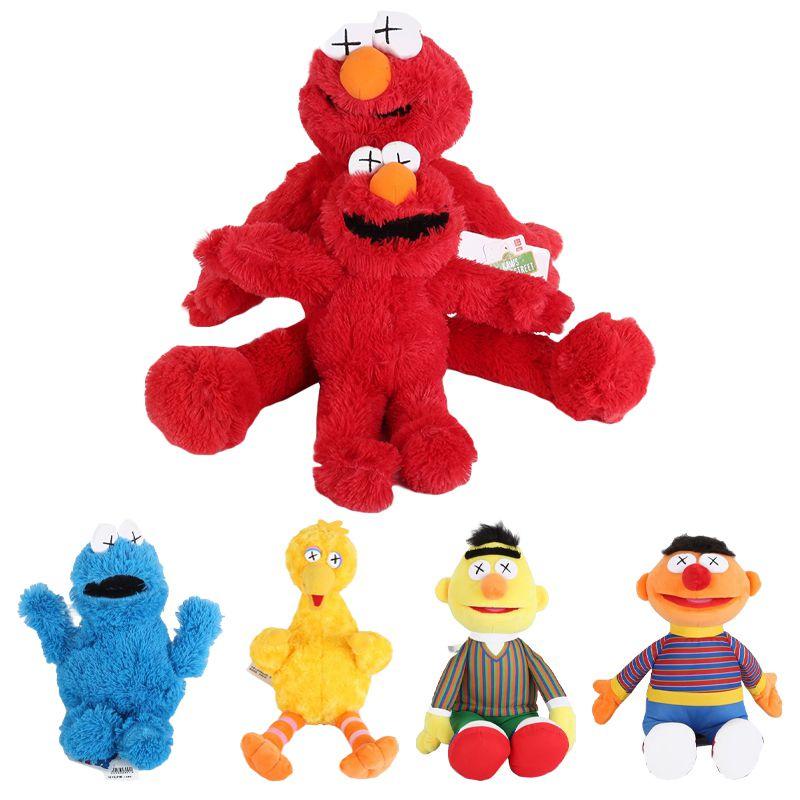 Soft And Cuddly Sesame Street Plush Doll Toys For Kids Perfect Birthday Gift