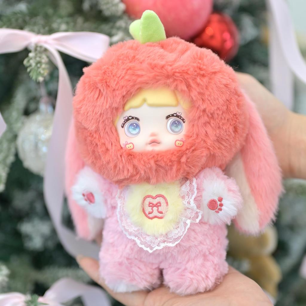 TOP TOY X Nommi Fruit Fun Series Plush Toy Gachapon Blind Box Figure Plastic Model Premium Soft Vinyl Toy Birthday Gift Present Original Character