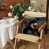 Cartoon The LLittle Mole Cushion Cover Silky Short Plush Invisible Zipper Dustproof Sofa Pillow Case for Home Decor