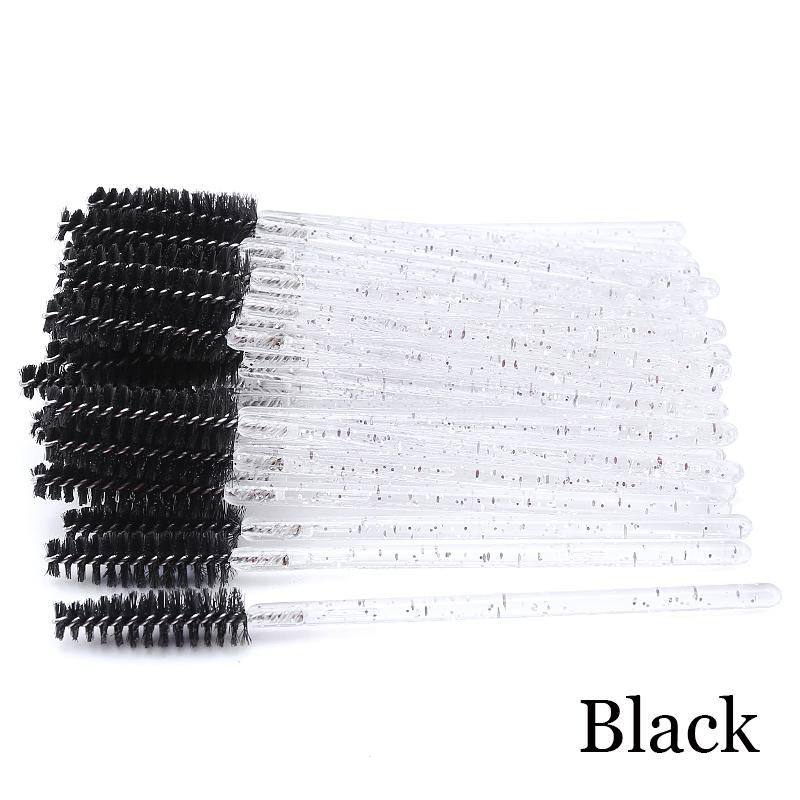 50Pcs Eyelash Extension Disposable Eyebrow Brush Mascara Wand Applicator Spoolers Eye Lashes Cosmetic Brushes Set Makeup Tools