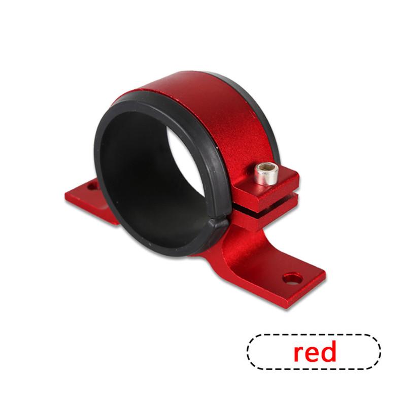 60MM Fuel Pump Bracket Aluminum Single Fuel Filter Bracket Black Silver Blue Red Purple
