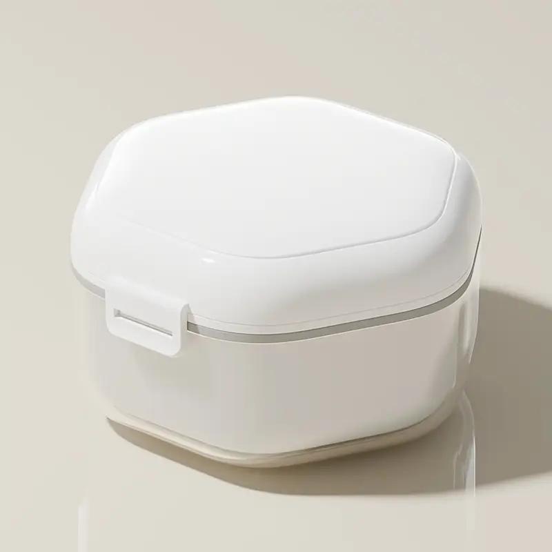 Orthodontic Braces Box Invisible Braces Dental Correction Retainer Storage Box Portable Box Denture Storage Cleaning Box