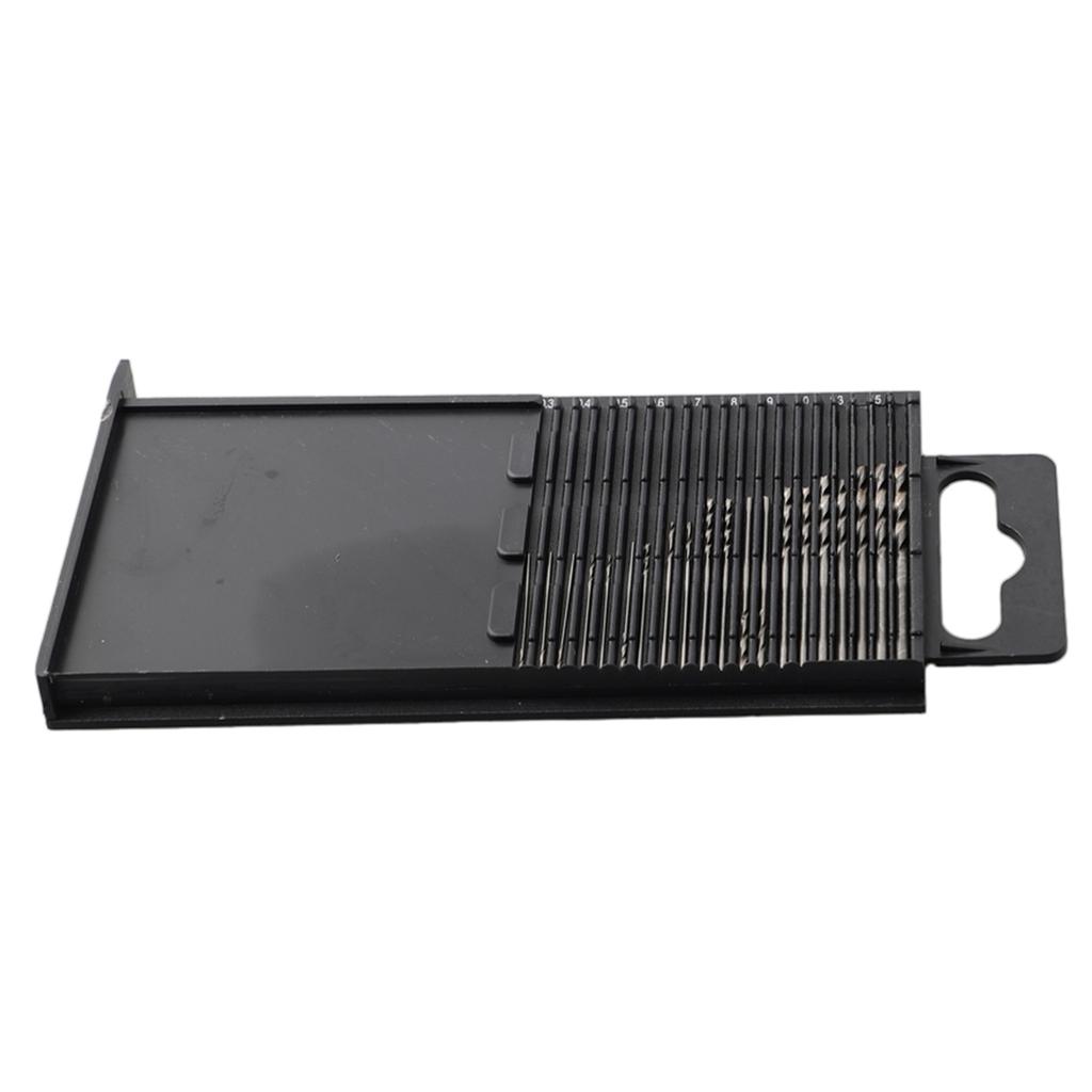 Precision HSS Spiral Drill Bits (20Pcs Set) for Jewelry Making and Watch Repair