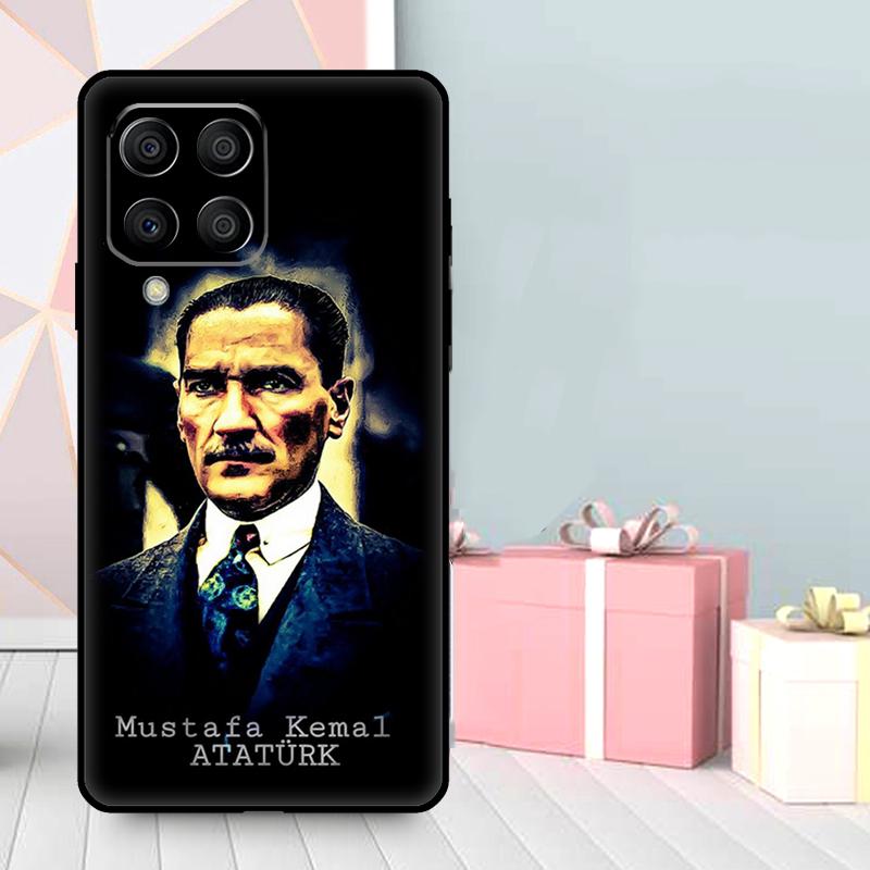 Turkey Mustafa Kemal Ataturk Case For Samsung Galaxy M56 M52 M32 M53 M16 M11 M21 M31 M35 M12 M13 M14 M15 M36 M55 M34 M54