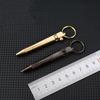 All-Metal Mini Brass Pen Easy Carry Neutral Ballpoint Pen Travel Pocket Pen  Writing Instruments