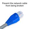 RJ-45 CAT6 CAT5e Adapter Cap Ethernet Network Cable Connector Plugs RJ45 Caps for Cat 5 CAT6 Protective Sleeve Multicolo