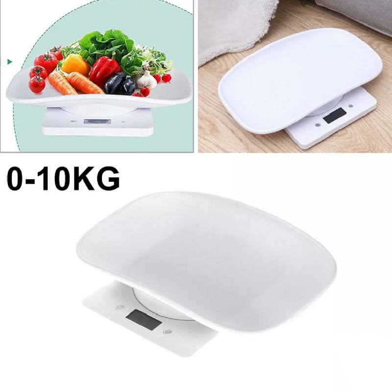 Accurate 10kg Electronic Pet Weighing Scale With Tray For Cats And Small Dogs