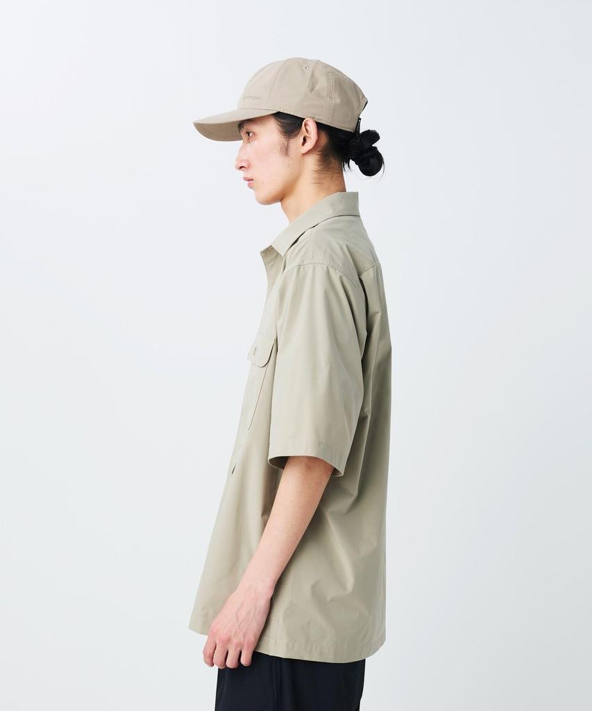 ComfortFlex Shirt Tops Shirt Short Sleeve BLACK M [Snow Peak] S/S SH-26SU007 Men's Women's