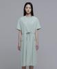 NATIONALGEOGRAPHIC N242Wop910 Adélie Lightweight Woven Stretch Round Neck Dress Light Jade