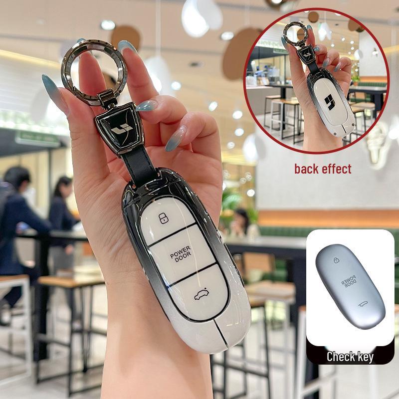 Ideal MEGA Key Case 2024: High-End Car Shell Buckle for Men and Women
