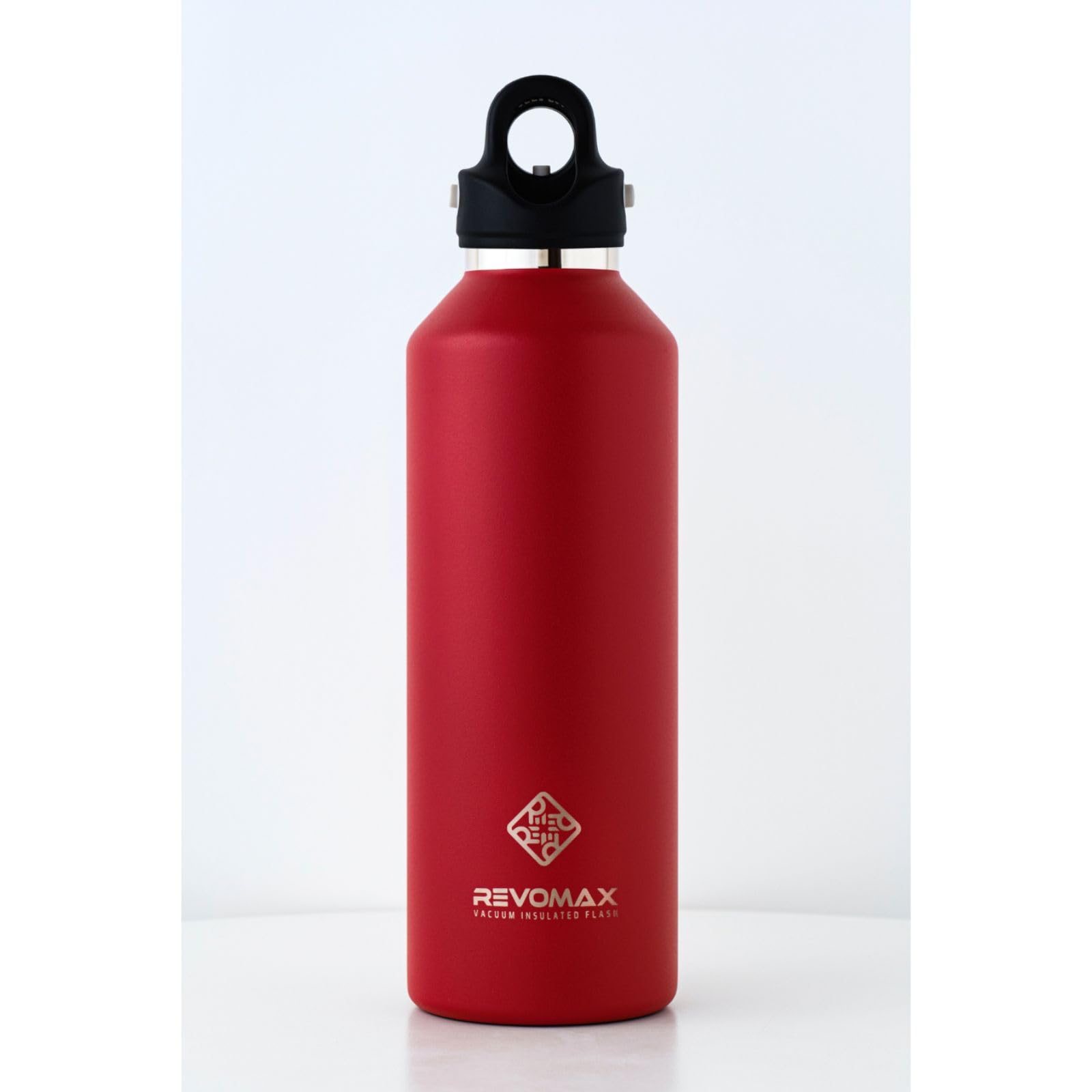 

32oz 950ml Carbonated Stainless Steel 1 Keeps Hot Drinks Hot for 18 Cold for 36 Vacuum Gift REVOMAX [REVOMAX Official] Bottle, Approx. Liter, Hours,