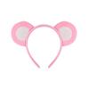 Cartoon Bear Ears Headband Bows Tie Mini Skirt Fashionable Soft Fabric Hair Accessory for Women and Kids