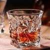 ZISIZ European Style Crystal Whiskey & Beer Glass