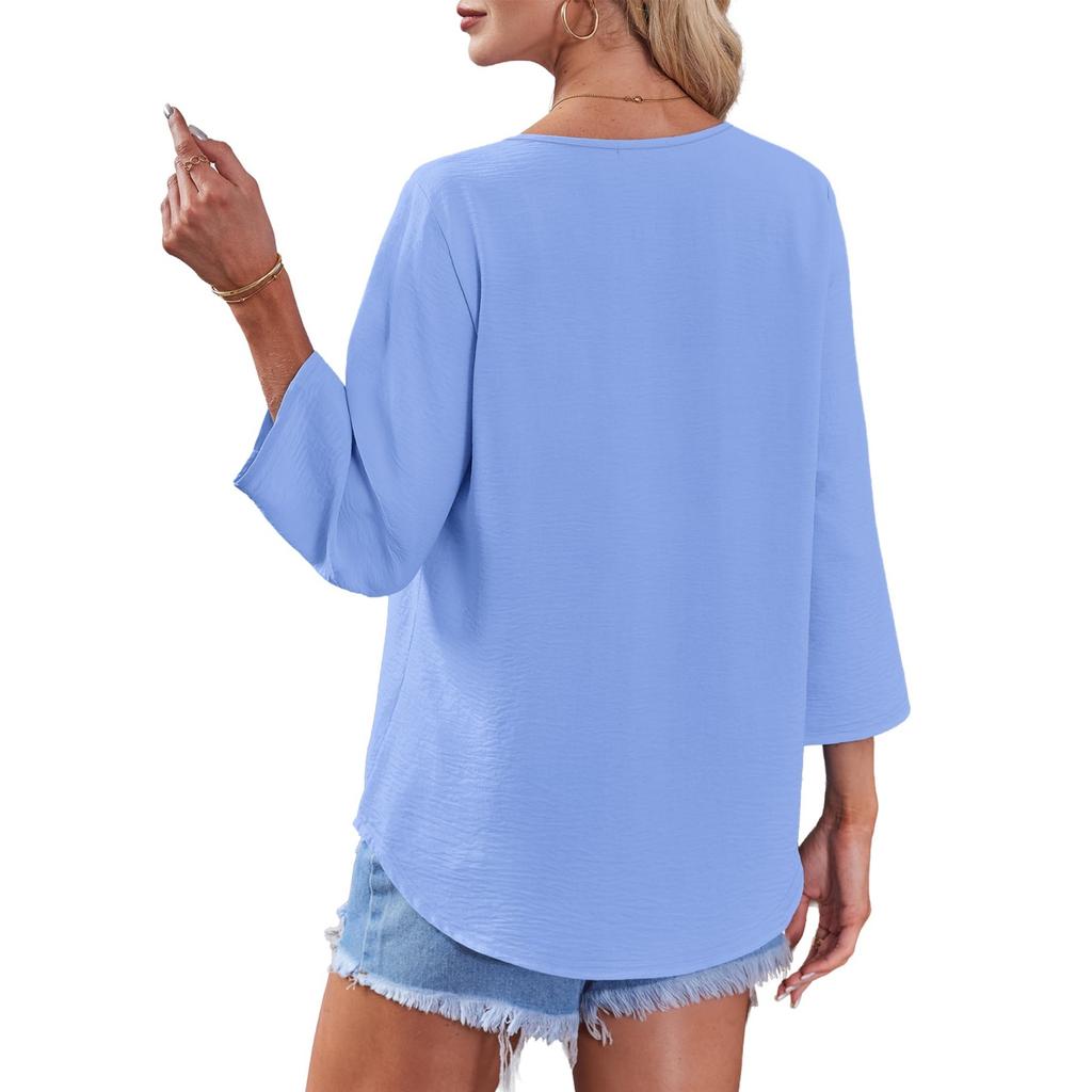 Fashionable Women's Cardigan Button Bohemian Top