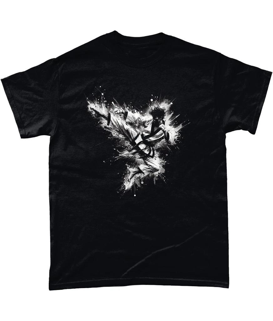 T-shirt Arti Marziali Taekwondo Karate Kung Fu Kyokushin Giappone Corea Cina